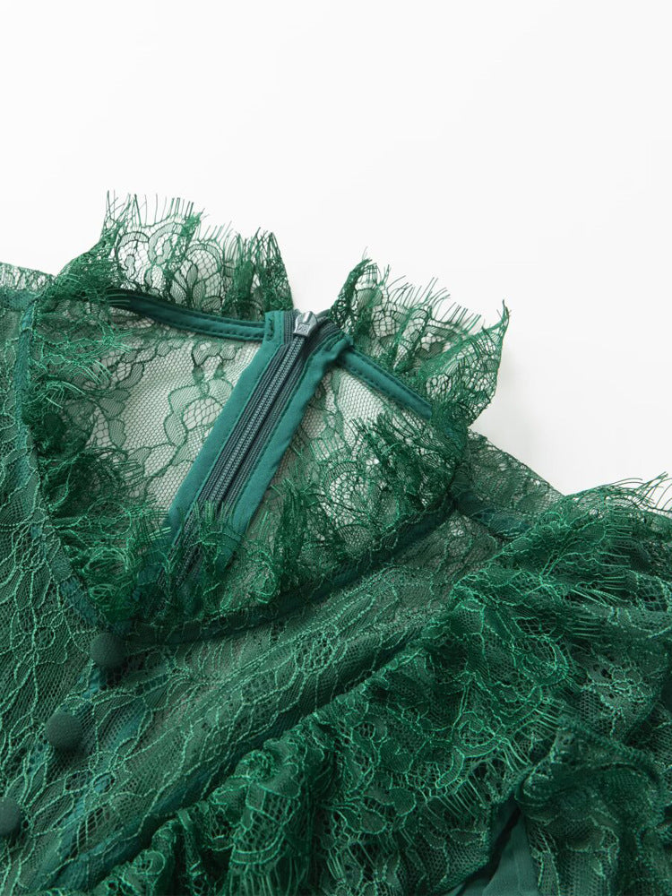 Robe Bohème avec Broderies pour Cérémonie — détail 2 | Porivana