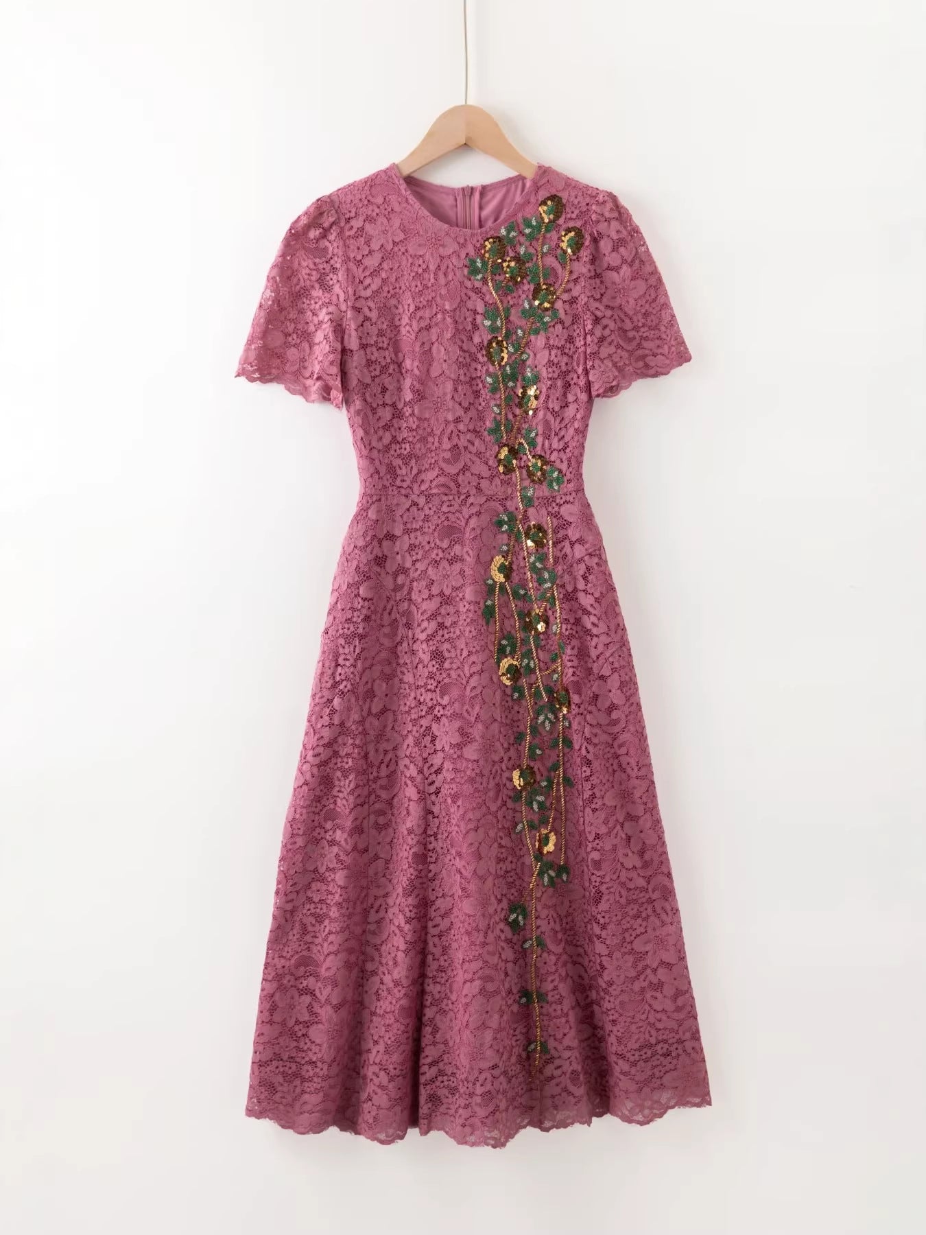 Robe Bohème Évasée Fluide pour Festival — détail 4 | Porivana