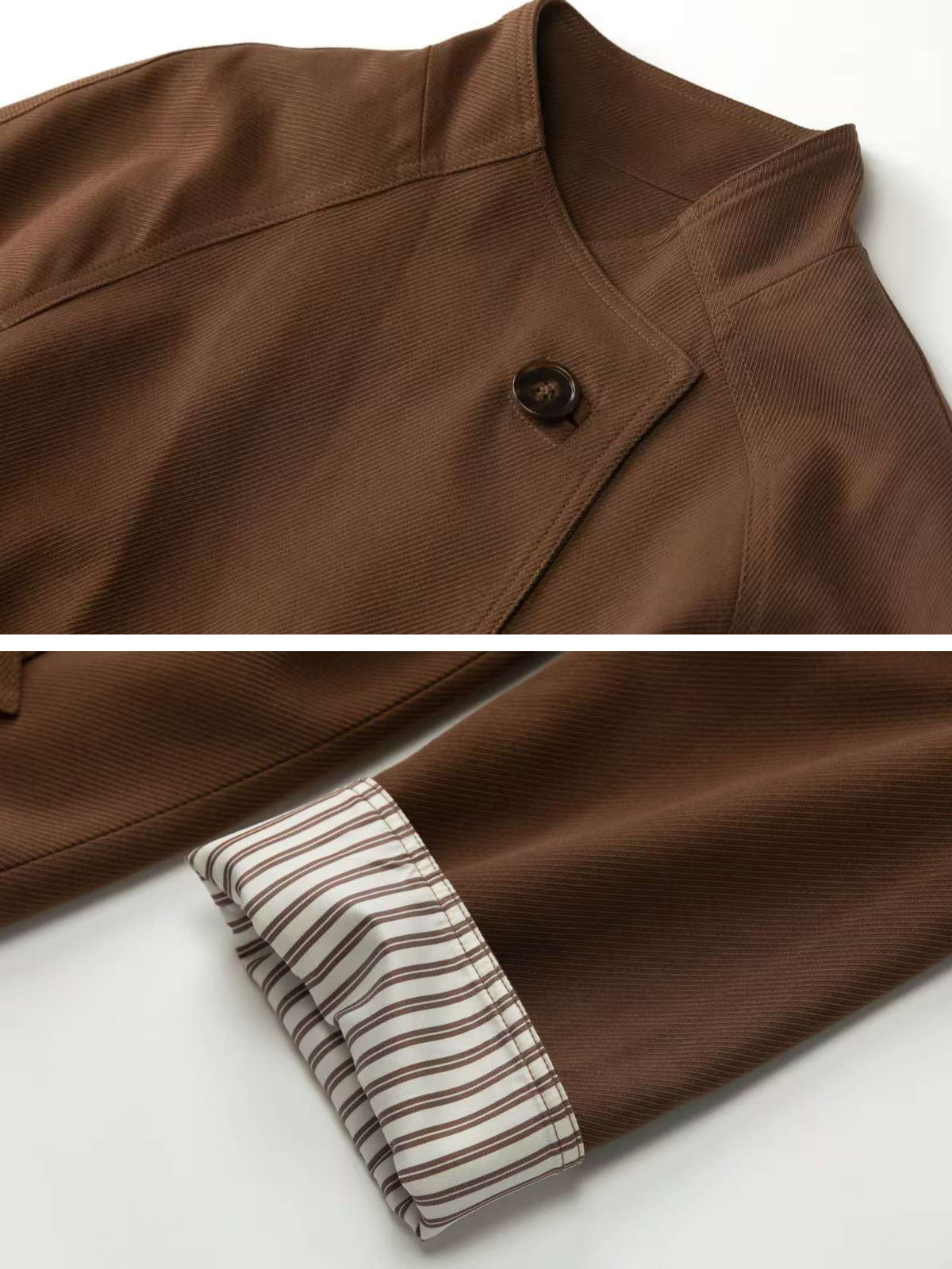 Robe Courte Style Blazer Ceinturée pour Soirée — détail 4 | Porivana