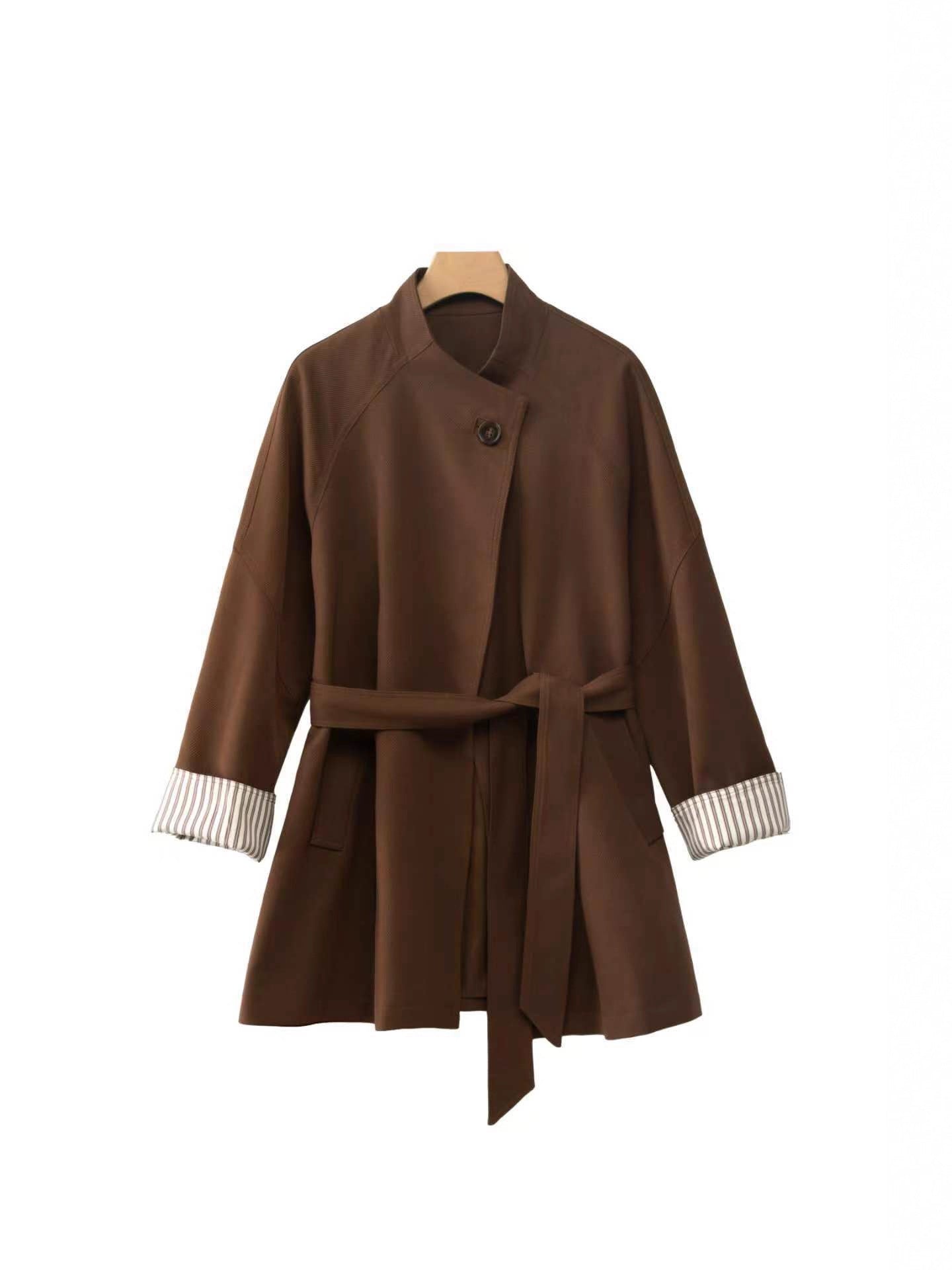 Robe Courte Style Blazer Ceinturée pour Soirée — détail 3 | Porivana