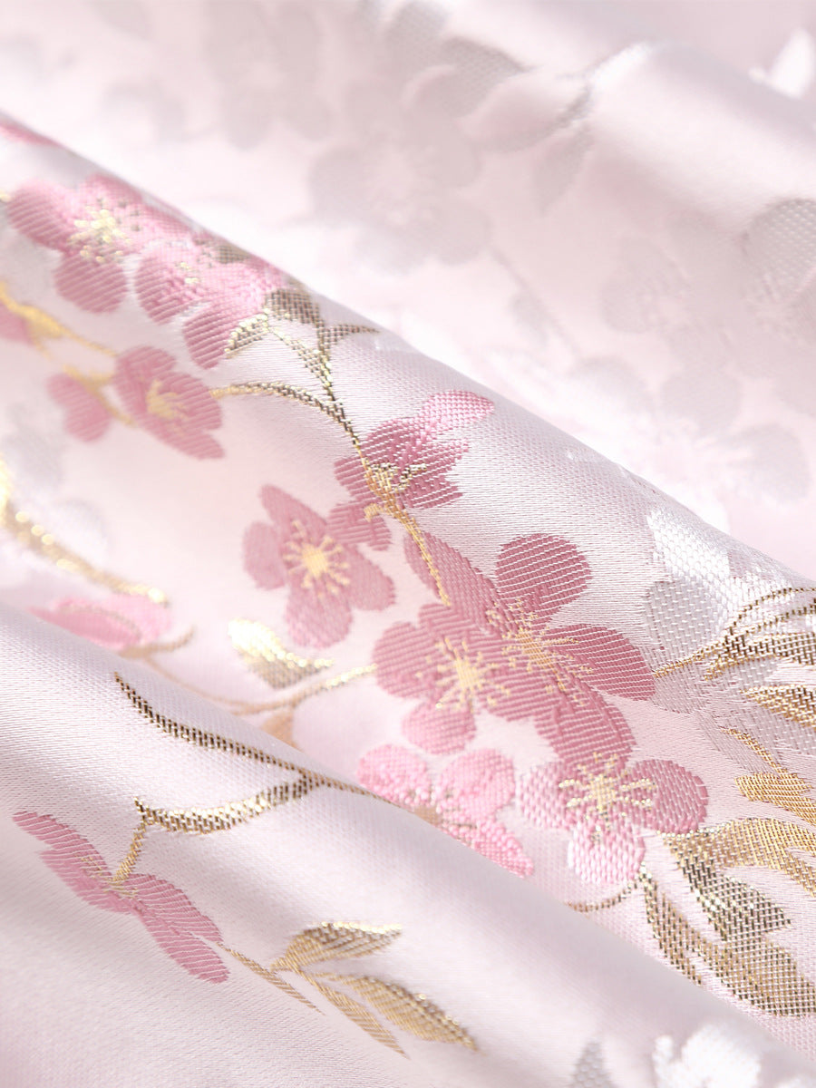 Robe d'Été Légère à Fines Bretelles pour Plage — rose poudré — détail 4 | Porivana